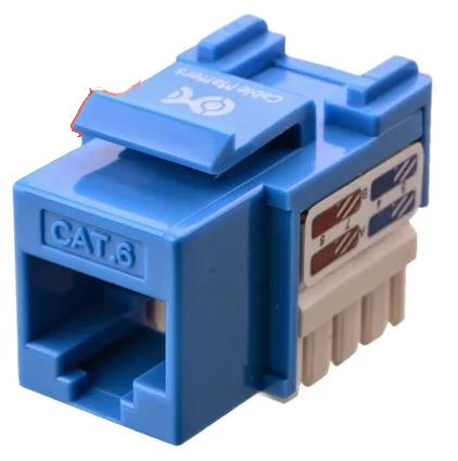 Jack Coupler Keystone Cat 6e Rj45