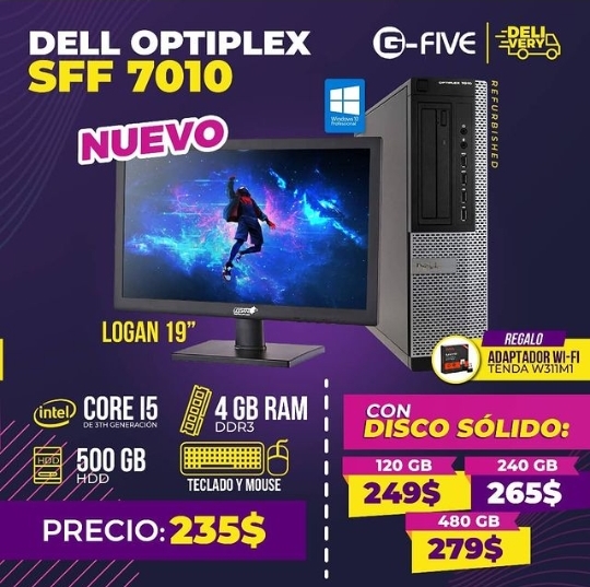 Computadora Dell Optiplex